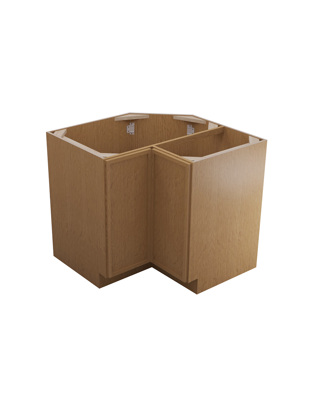 Petit Oak Shaker Ls3612 Lazy Susan Base Closed