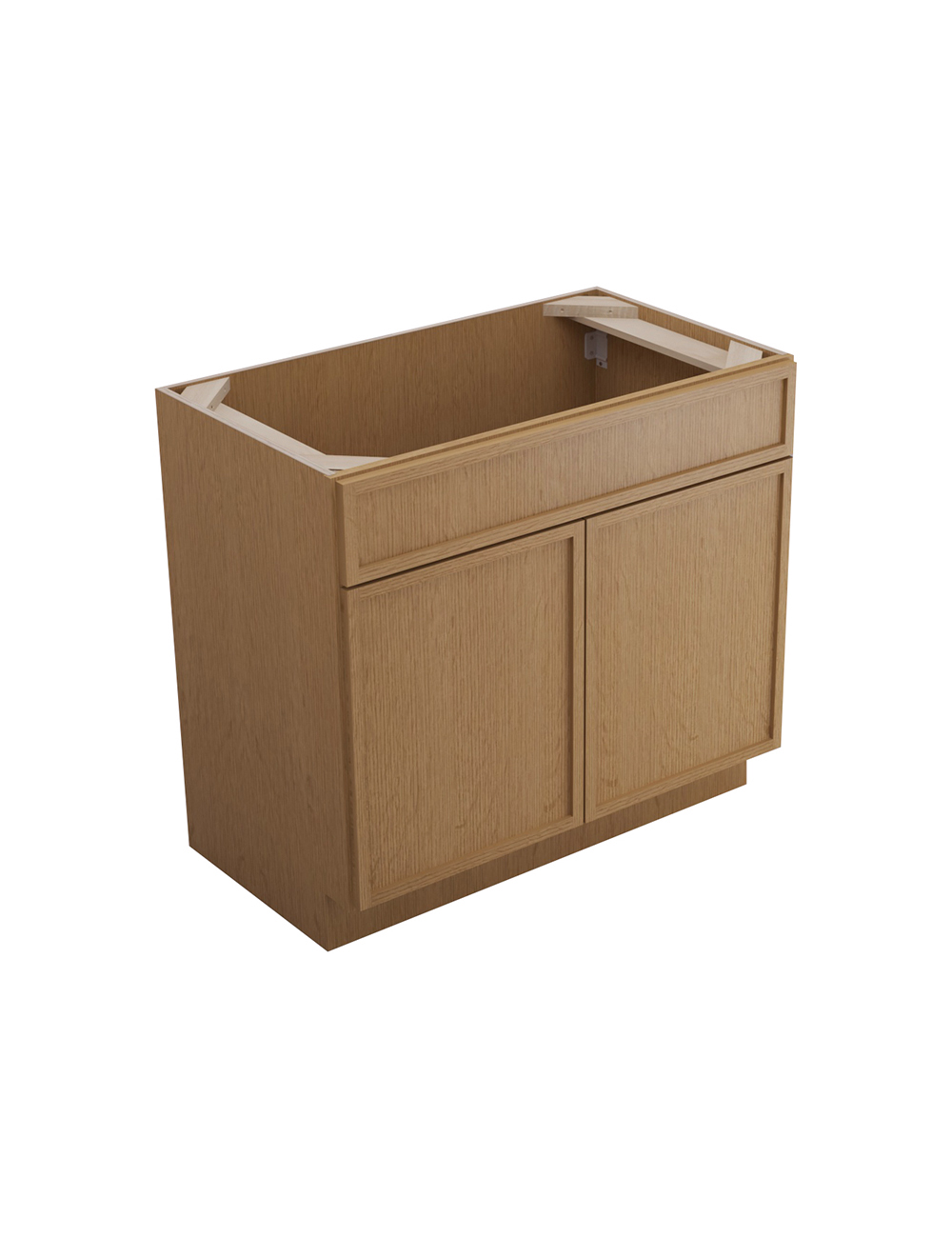 Petit Oak Shaker S3621b Sink Base Vanity Closed