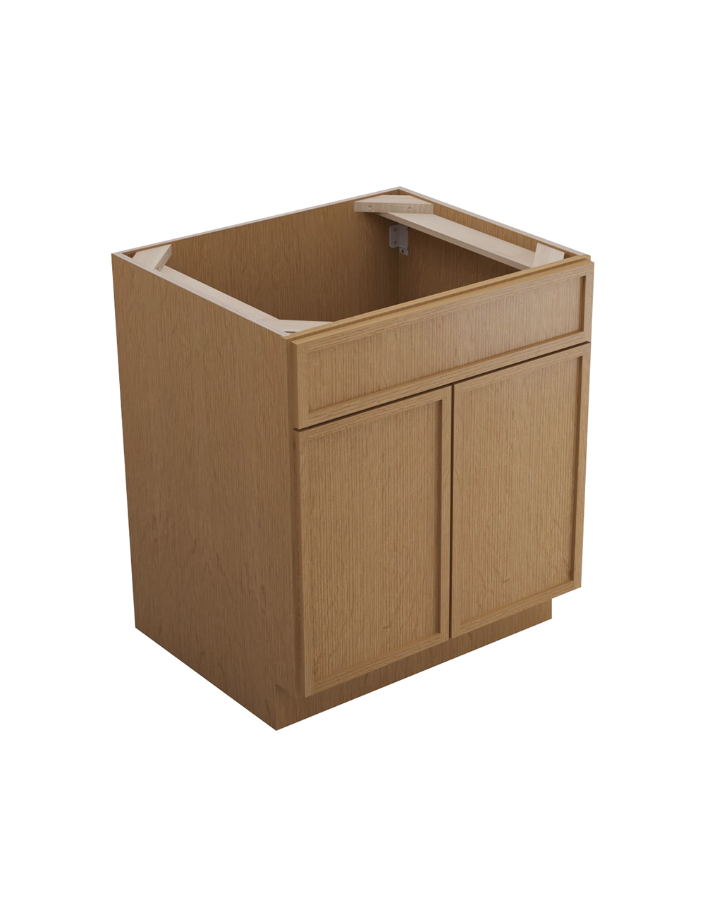 Petit Oak Shaker Sb30b Sink Base Cabinet Closed