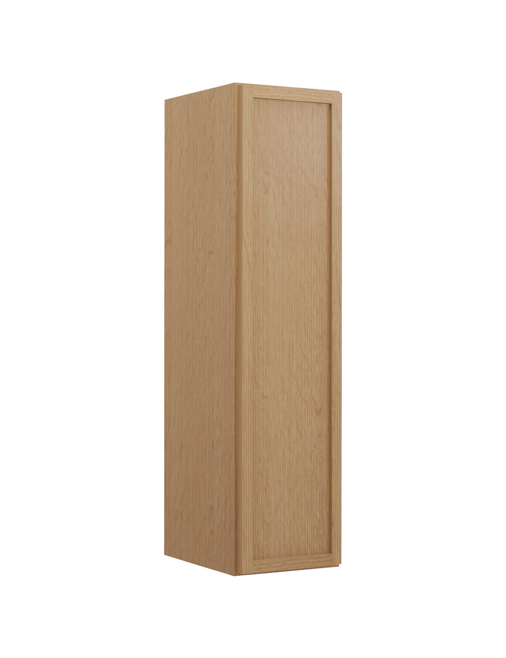 Petit Oak Shaker W0936 Wall Cabinet Closed