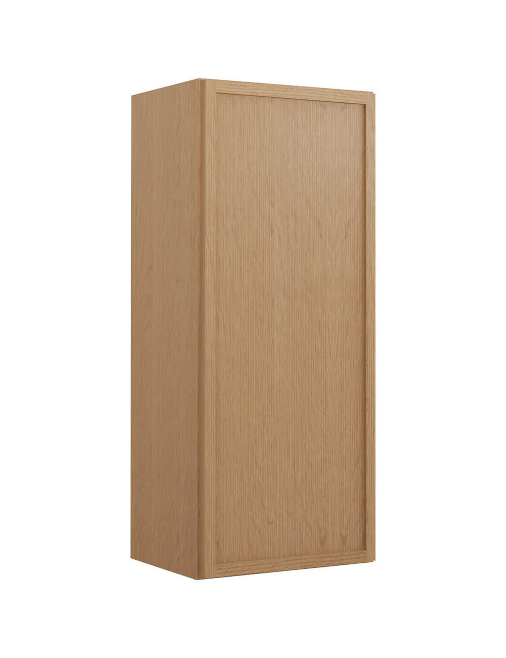 Petit Oak Shaker W1536 Wall Cabinet Closed