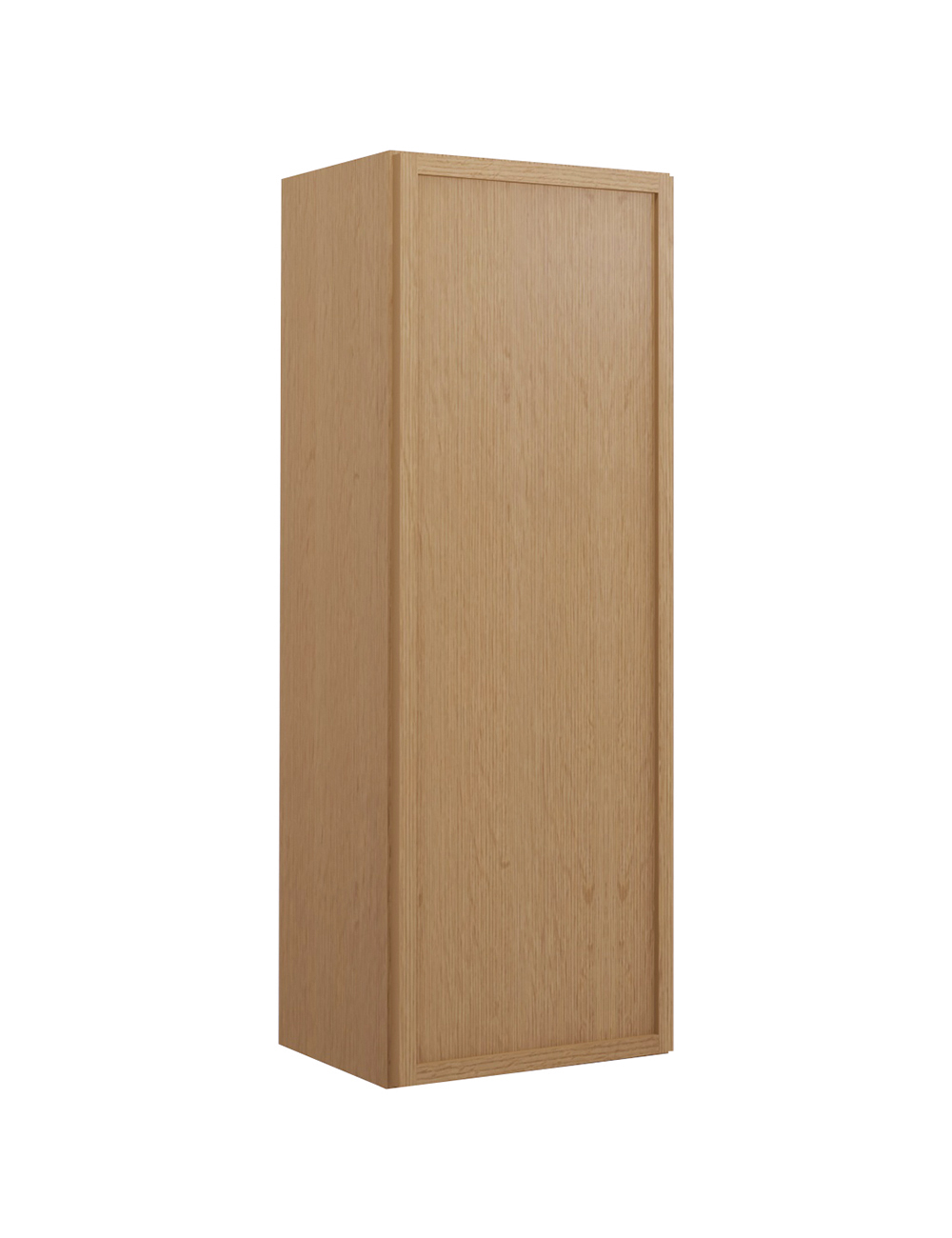 Petit Oak Shaker W1542 Wall Cabinet Closed