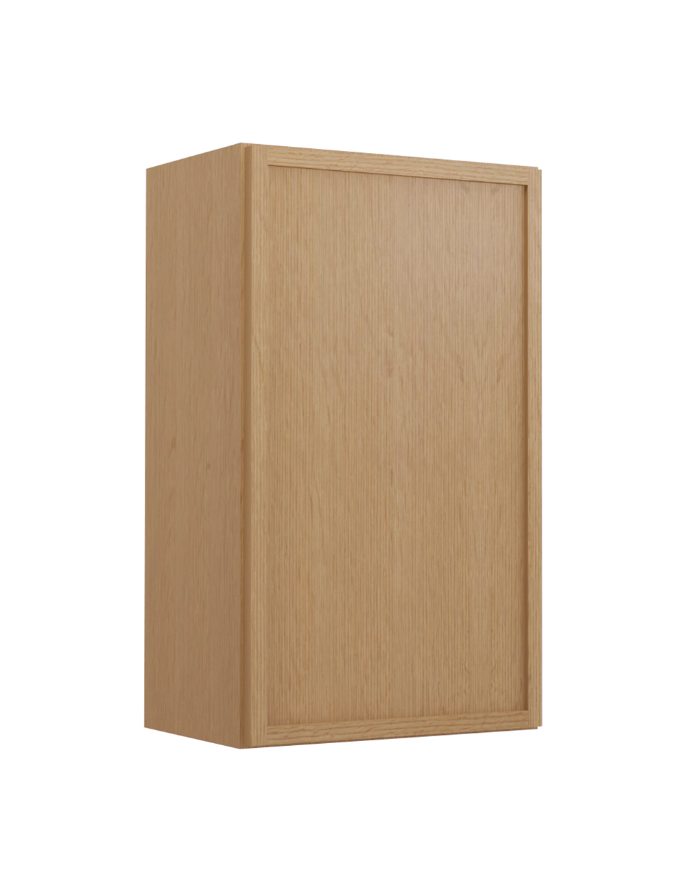 Petit Oak Shaker W1830 Wall Cabinet Closed