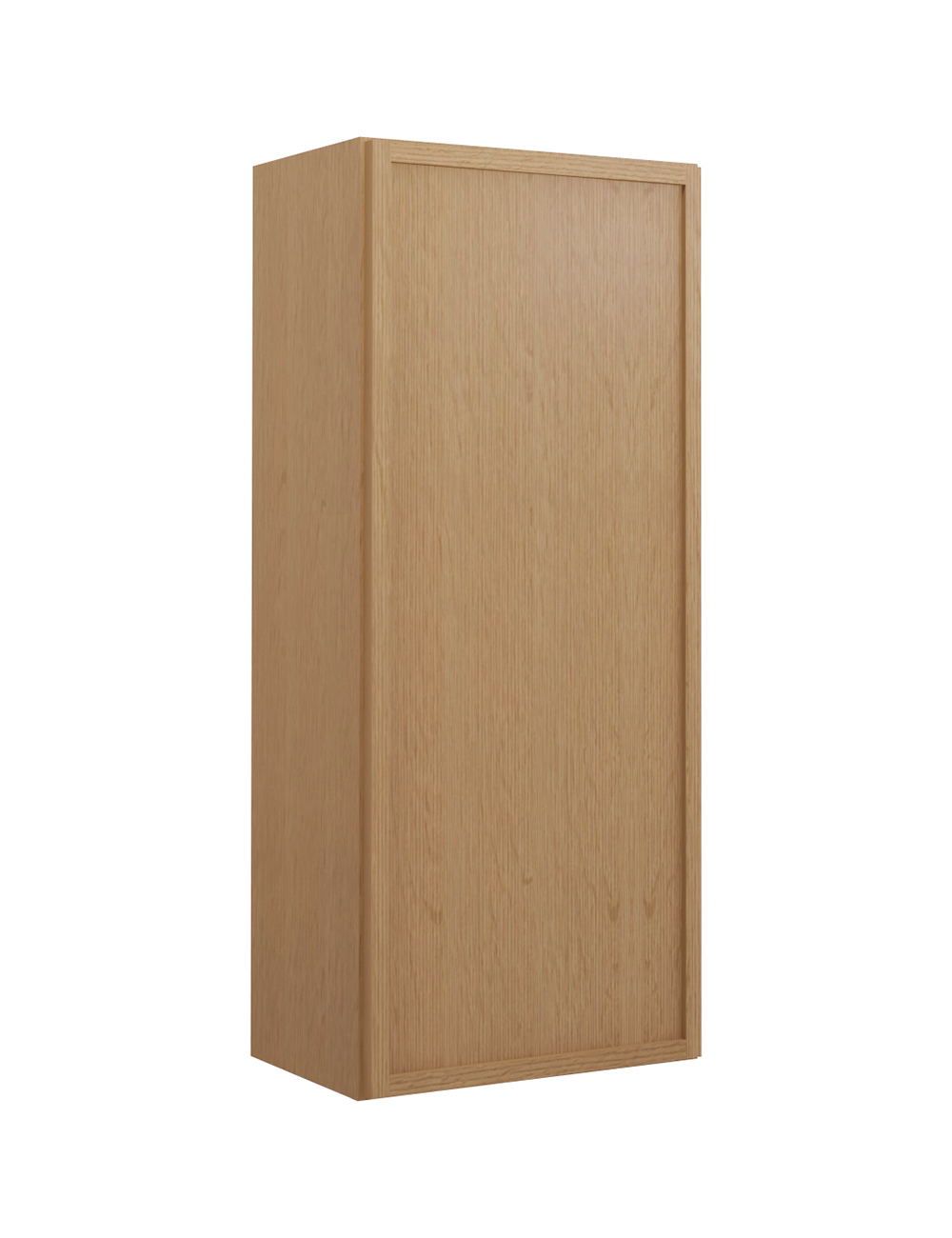 Petit Oak Shaker W1842 Wall Cabinet Closed