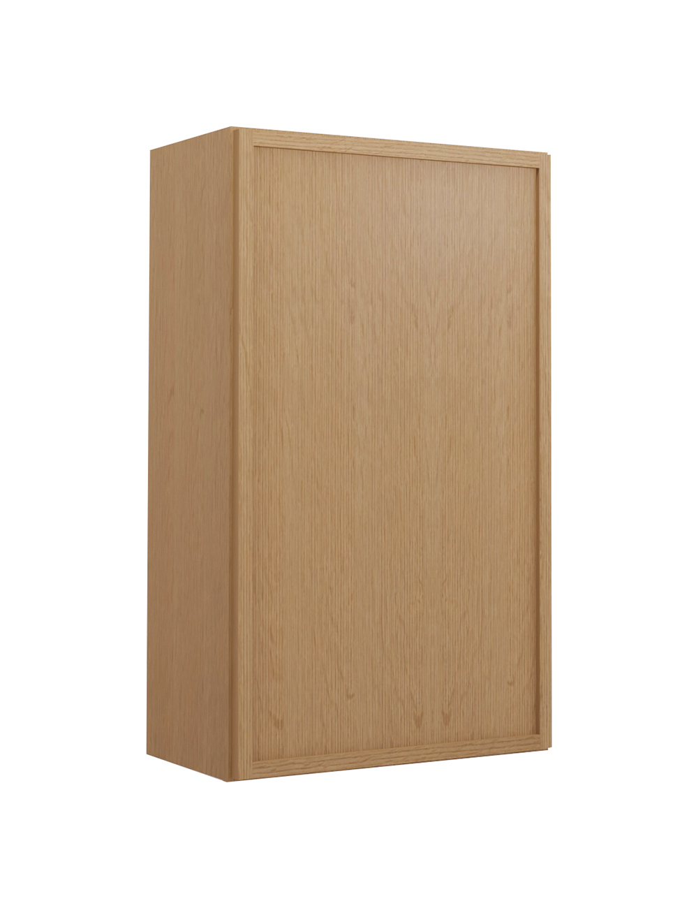 Petit Oak Shaker W2136 Wall Cabinet Closed