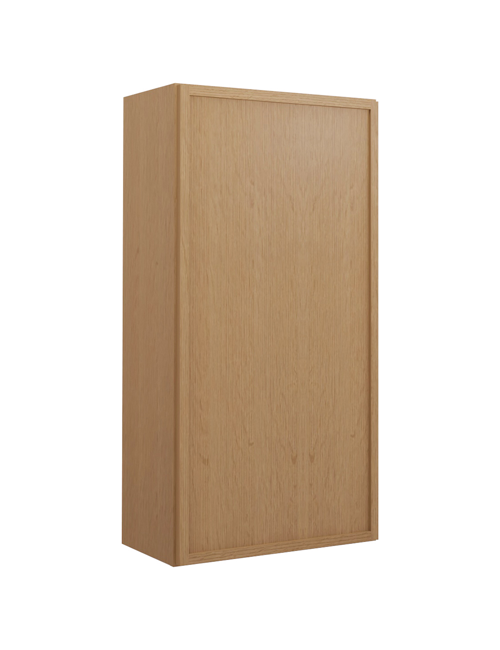 Petit Oak Shaker W2142 Wall Cabinet Closed