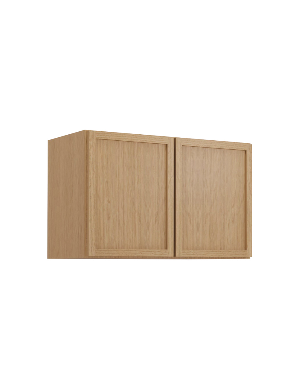 Petit Oak Shaker W2415b Bridge Cabinet Closed