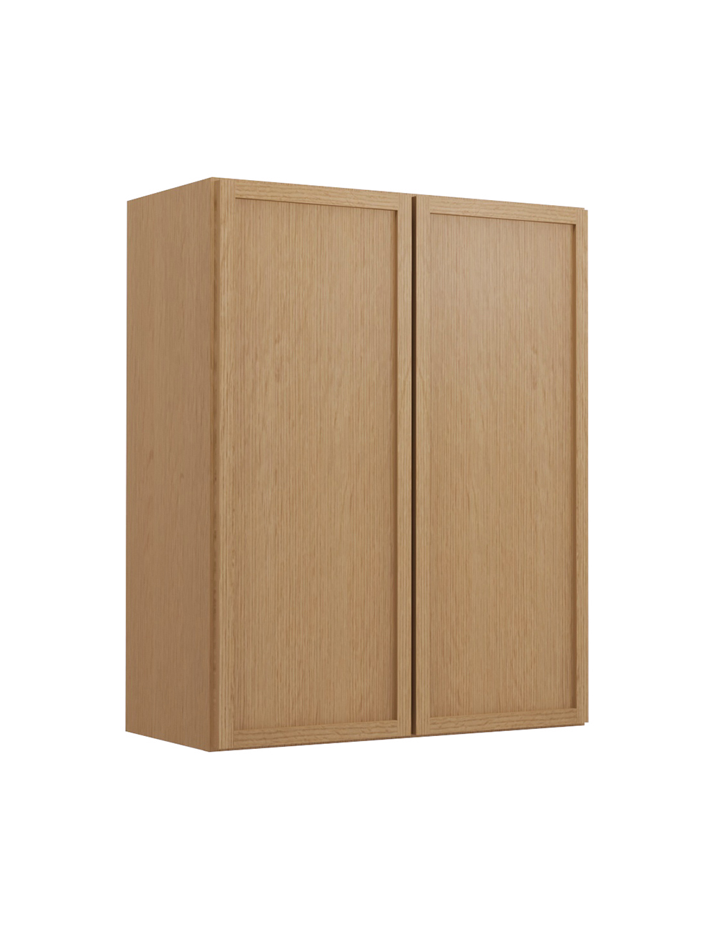 Petit Oak Shaker W2430b Wall Cabinet Closed