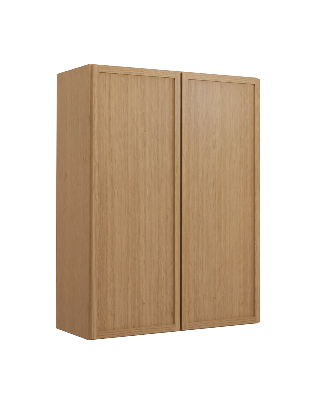 Petit Oak Shaker W2736b Wall Cabinet Closed