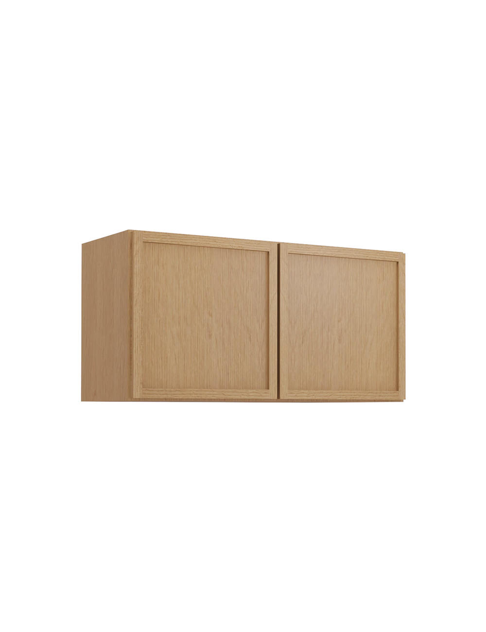 Petit Oak Shaker W3015b Bridge Wall Cabinet Closed