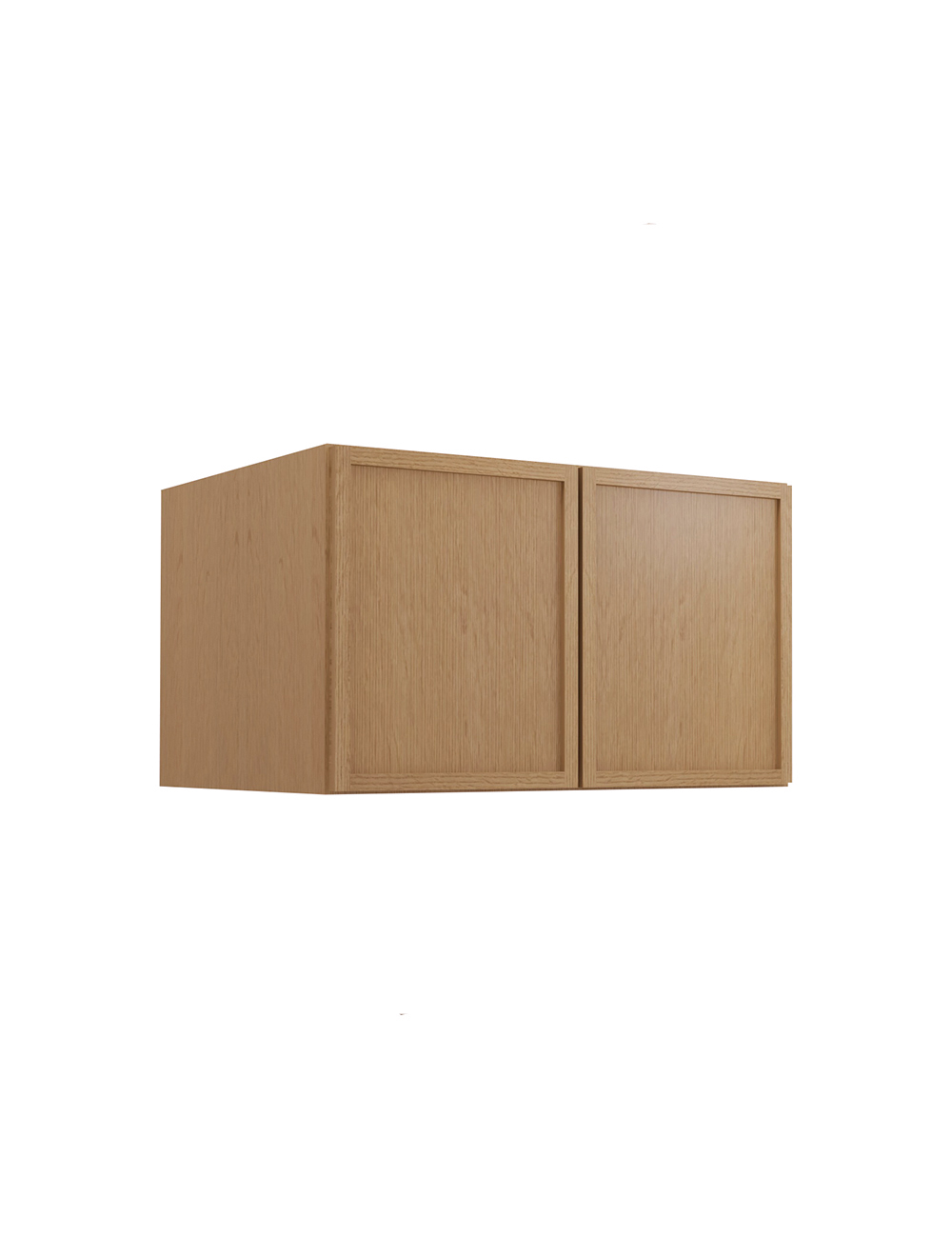 Petit Oak Shaker W301824b Refrigerator Wall Cabinet Closed