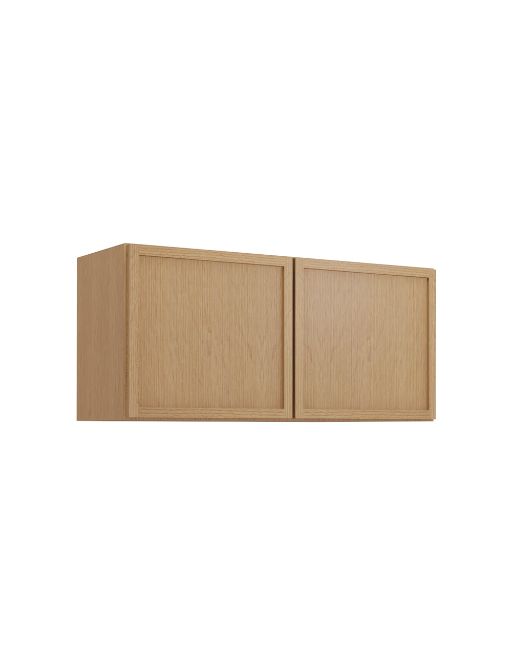 Petit Oak Shaker W3315b Bridge Wall Cabinet Closed