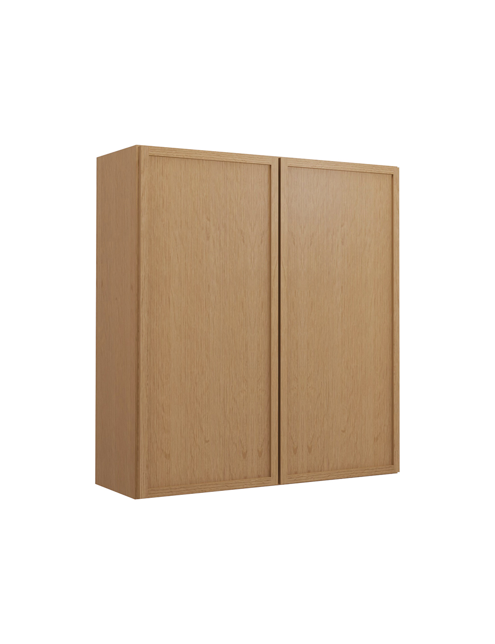 Petit Oak Shaker W3336b Wall Cabinet Closed