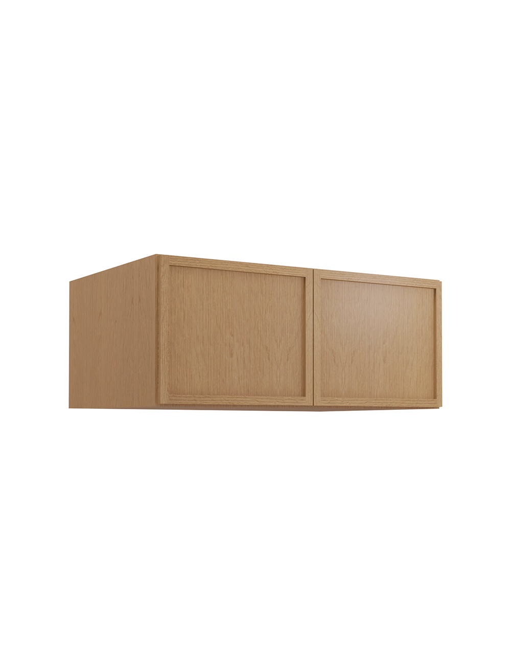 Petit Oak Shaker W361524b Refrigerator Wall Cabinet Closed