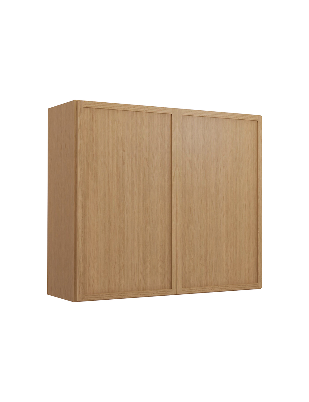Petit Oak Shaker W3630b Wall Cabinet Closed