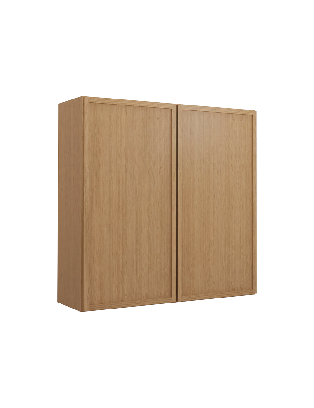 Petit Oak Shaker W3636b Wall Cabinet Closed