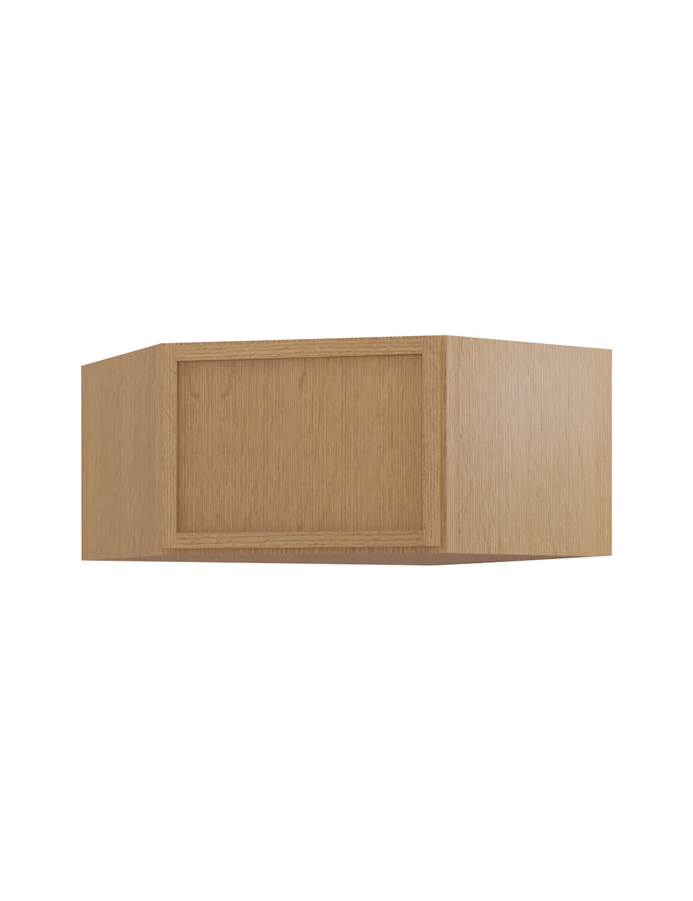 Petit Oak Shaker Wdc2412 Diagonal Corner Wall Closed