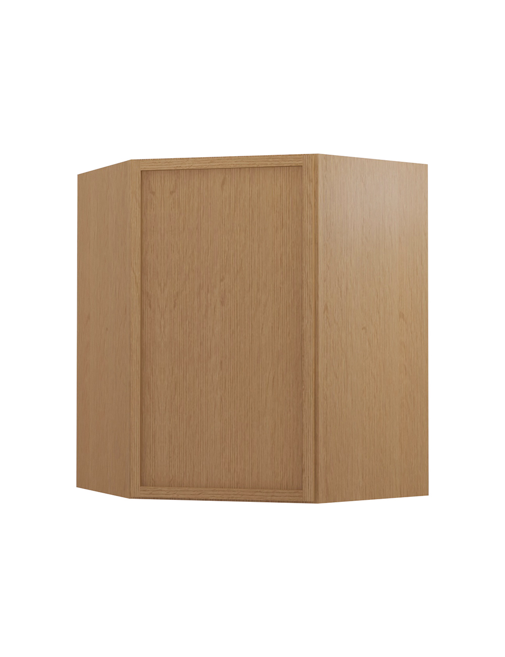 Petit Oak Shaker Wdc2430 Diagonal Corner Wall Closed