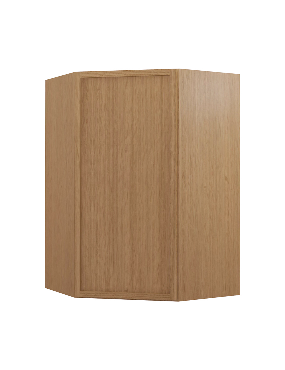 Petit Oak Shaker Wdc2436 Diagonal Corner Wall Closed