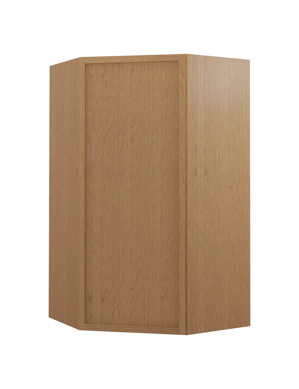 Petit Oak Shaker Wdc2442 Diagonal Corner Wall Closed