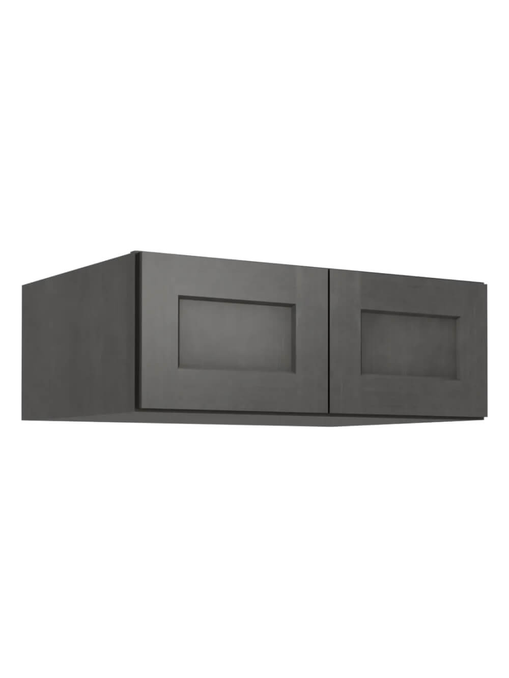 Shaker Cinder W331224 Wall Refrigerator Cabinet Closed