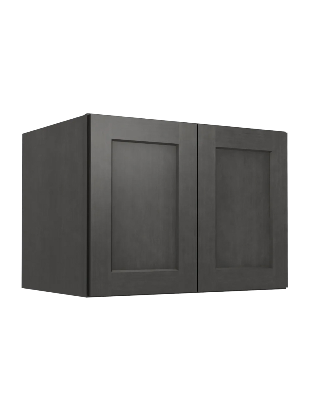 Shaker Cinder W332424 Wall Refrigerator Cabinet Closed