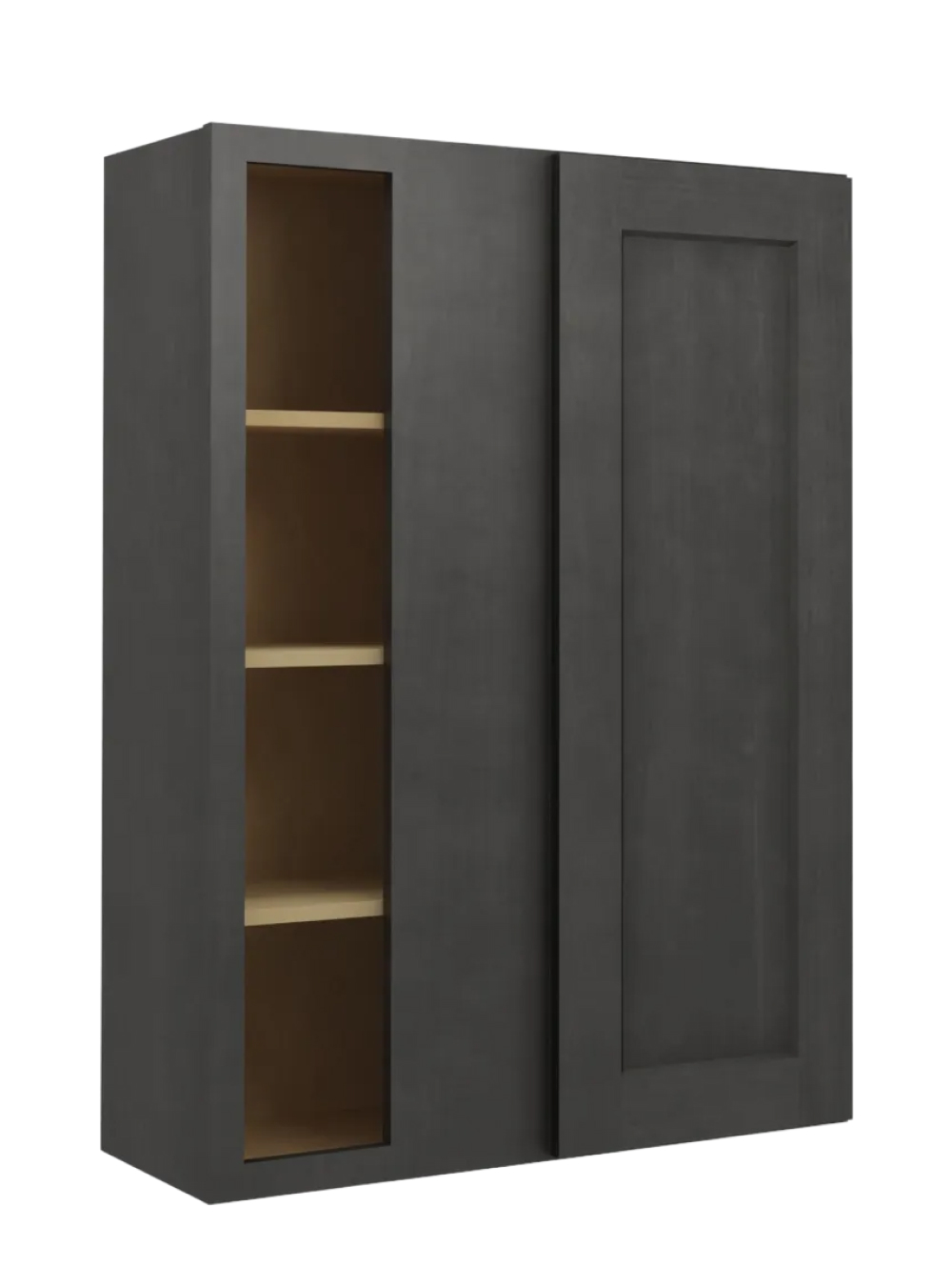 Shaker Cinder Wbc2742 Wall Blind Cabinet Closed