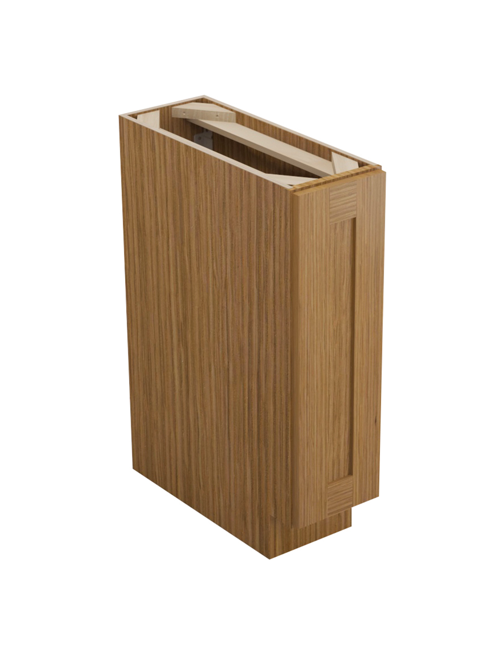 Woodland Brown Shaker Fb09 Full Height Base Closed