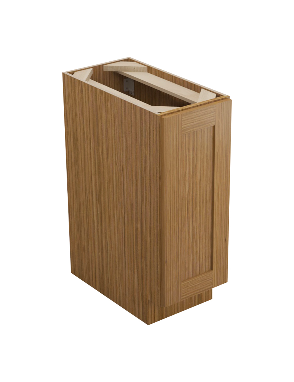 Woodland Brown Shaker Fb12 Full Height Base Closed