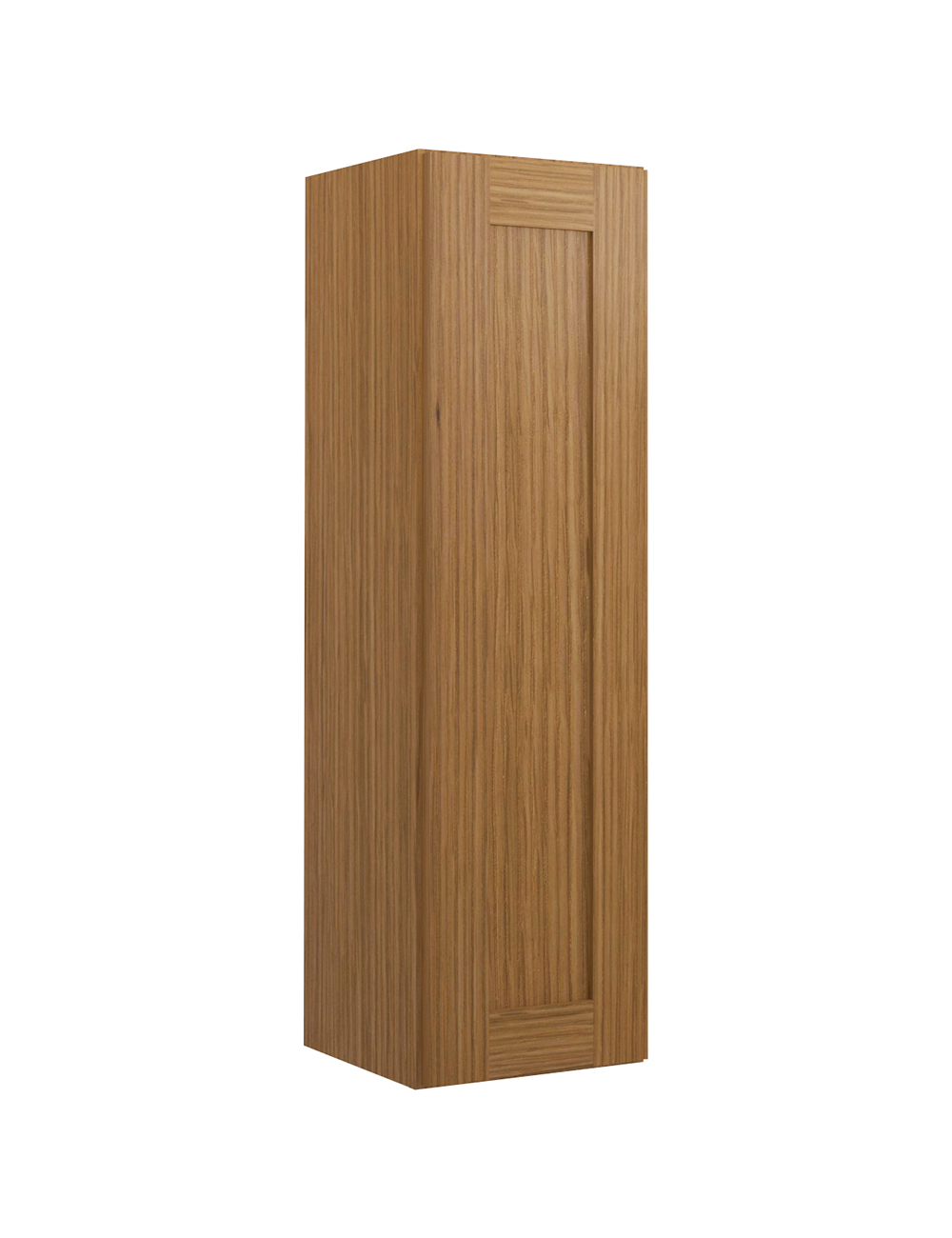 Woodland Brown Shaker W1242 Wall Cabinet Closed