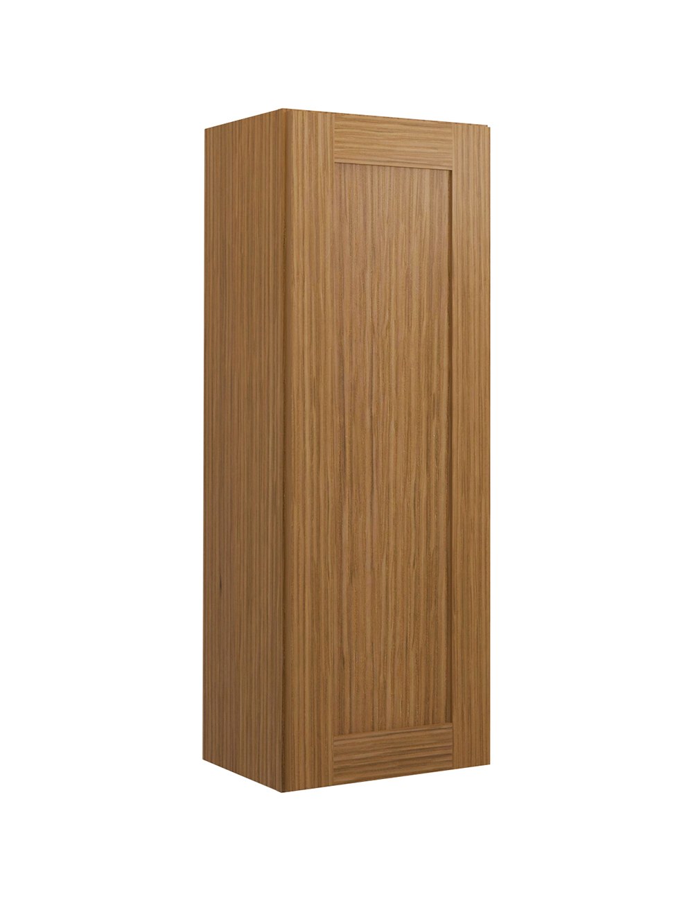 Woodland Brown Shaker W1542 Wall Cabinet Closed