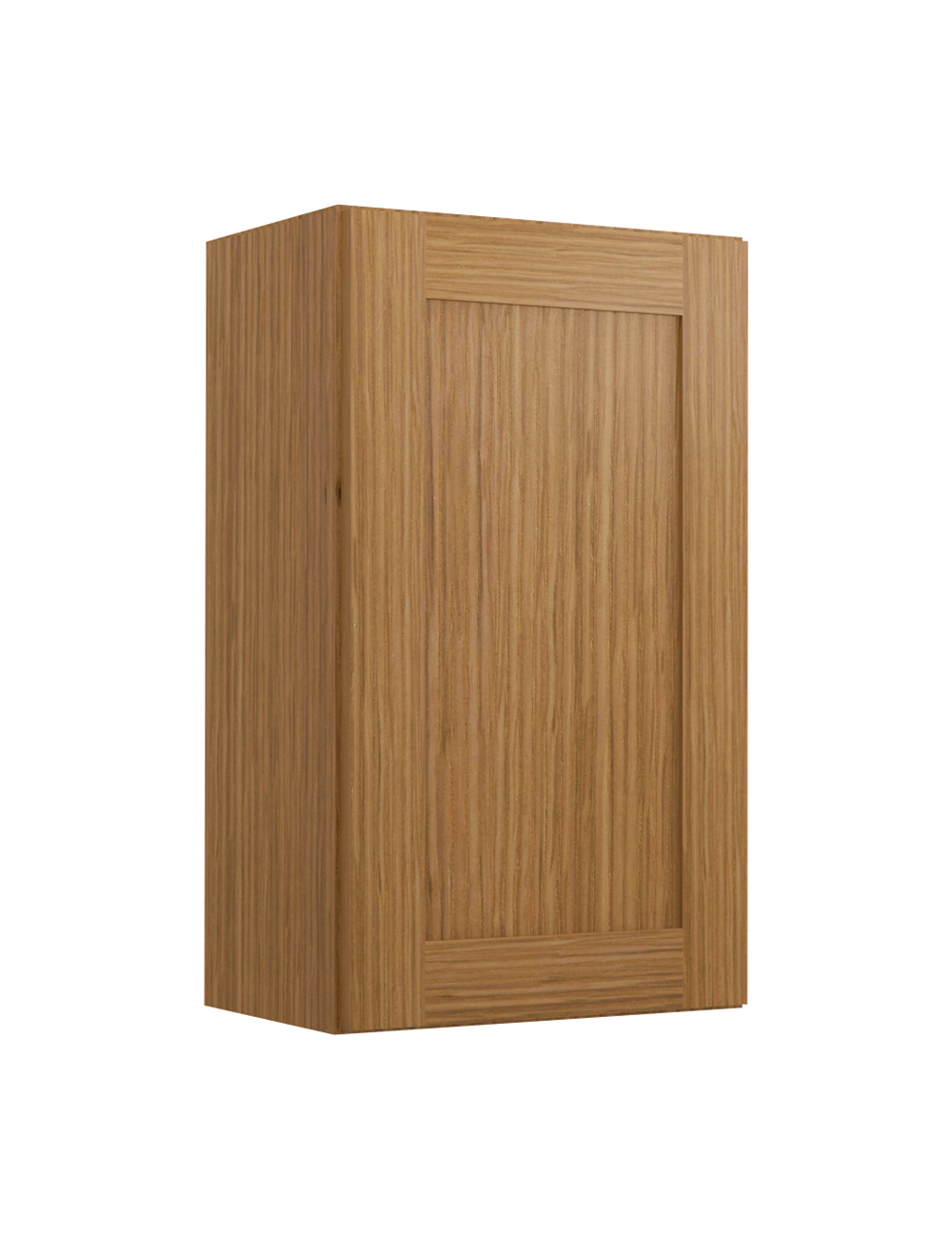 Woodland Brown Shaker W1830 Wall Cabinet Closed
