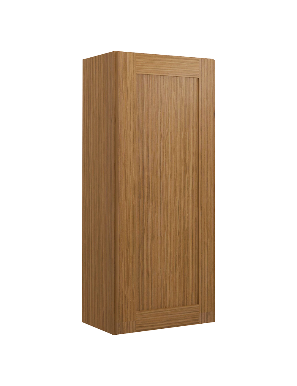 Woodland Brown Shaker W1842 Wall Cabinet Closed