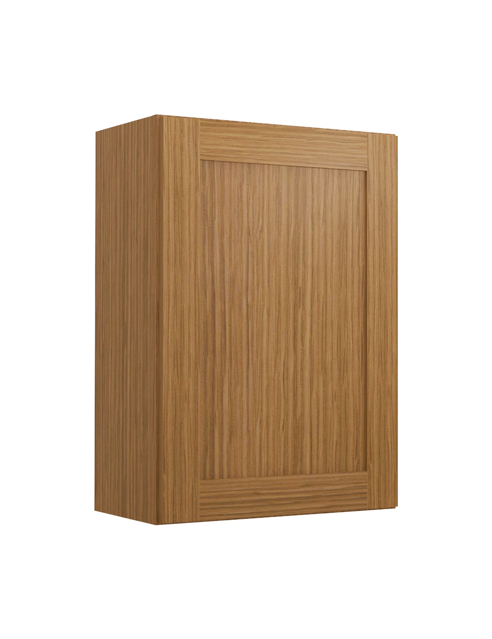 Woodland Brown Shaker W2130 Wall Cabinet Closed