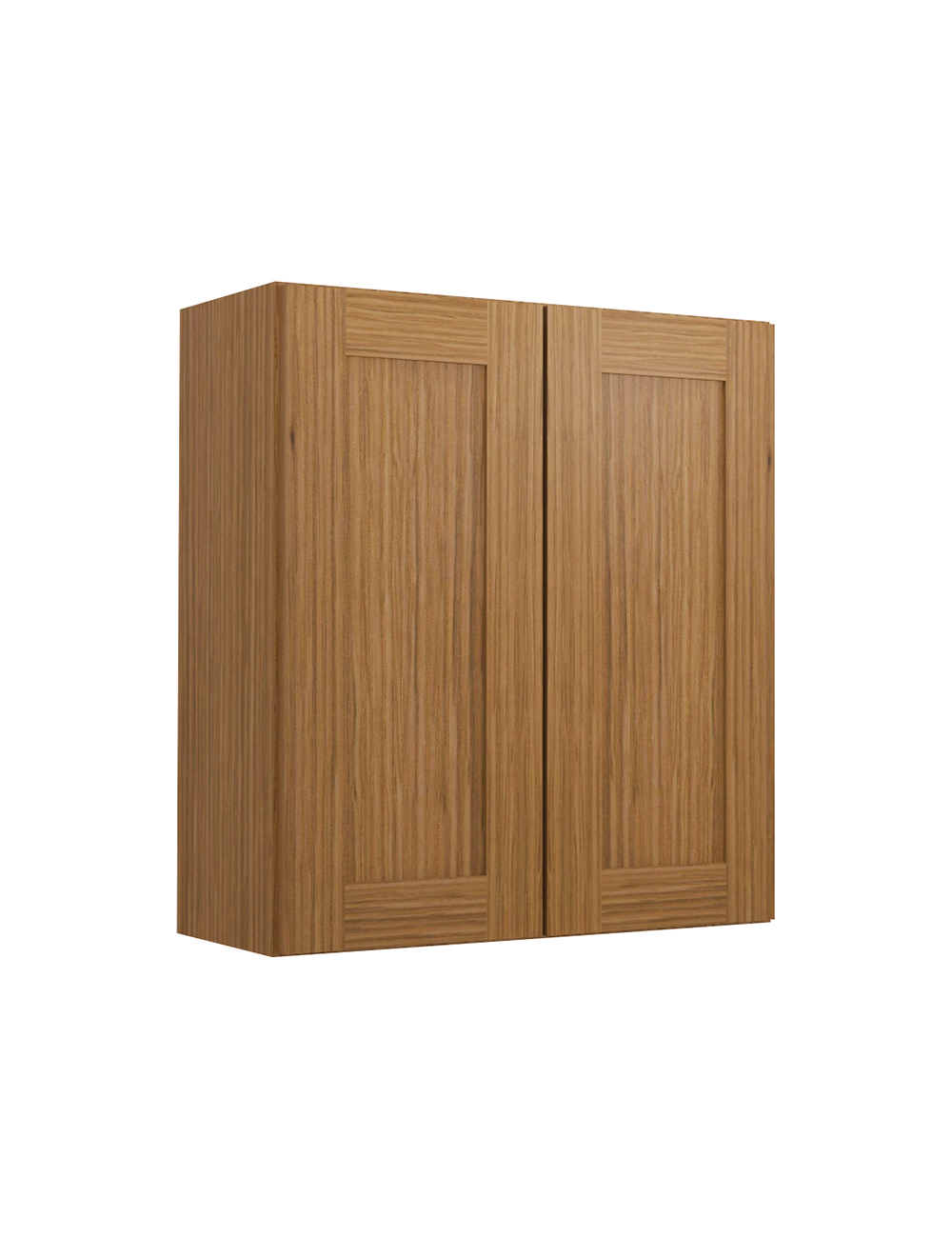 Woodland Brown Shaker W2730b Wall Cabinet Closed