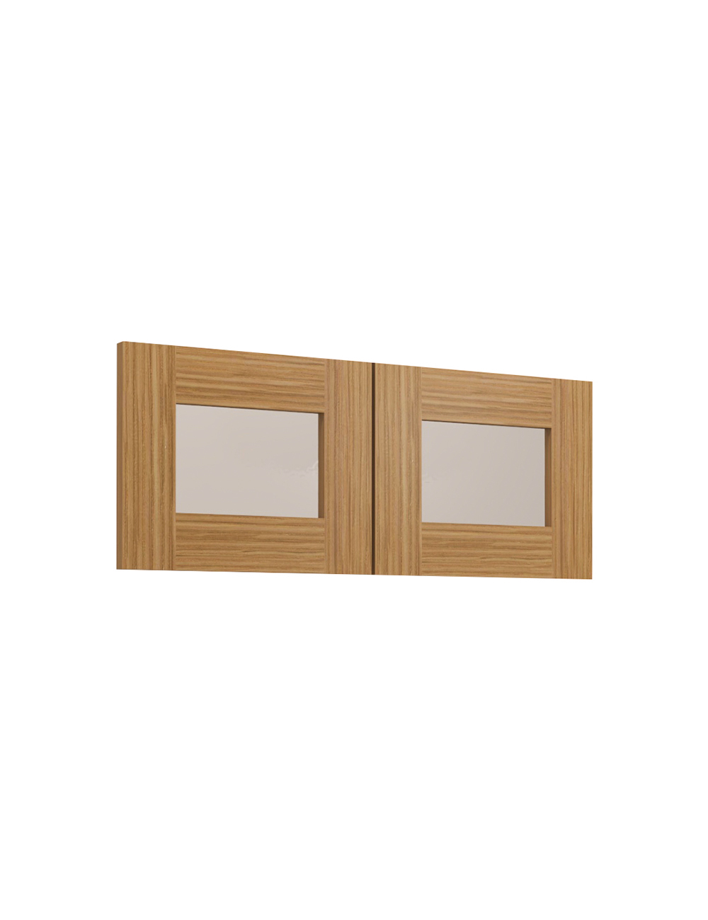 AR-W3012BGD: Woodland Brown Shaker 30″ Glass Door