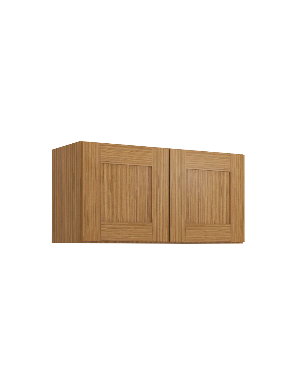 Woodland Brown Shaker W3015b Bridge Wall Cabinet Closed