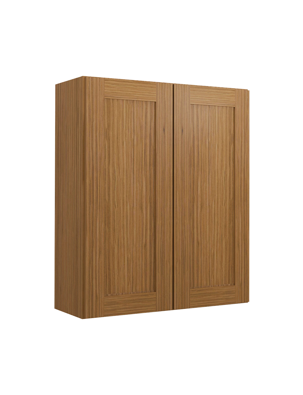 Woodland Brown Shaker W3036b Wall Cabinet Closed
