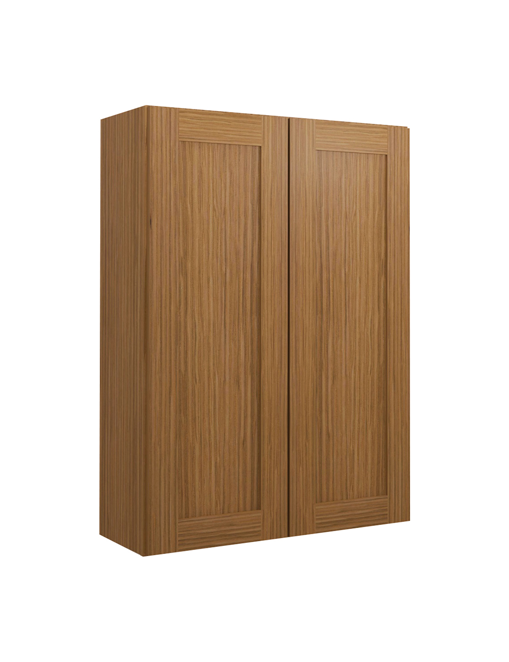 Woodland Brown Shaker W3042b Wall Cabinet Closed