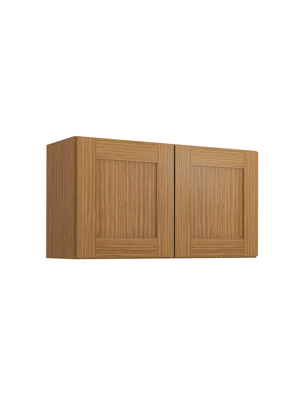 Woodland Brown Shaker W3318b Bridge Wall Cabinet Closed