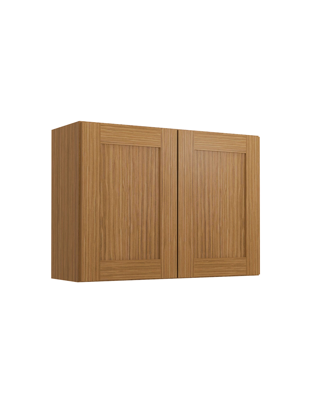 Woodland Brown Shaker W3324b Bridge Wall Cabinet Closed