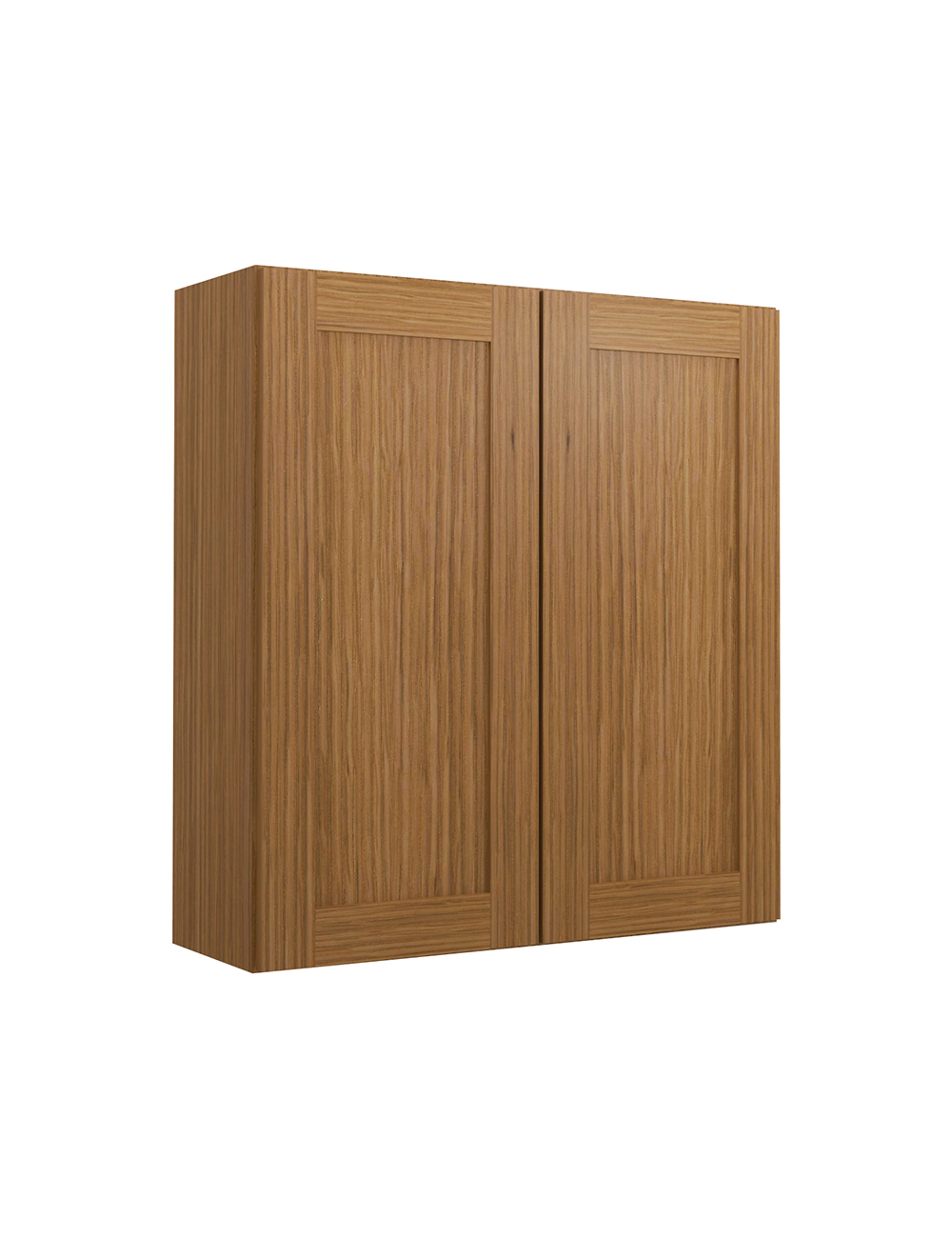 Woodland Brown Shaker W3336b Wall Cabinet Closed
