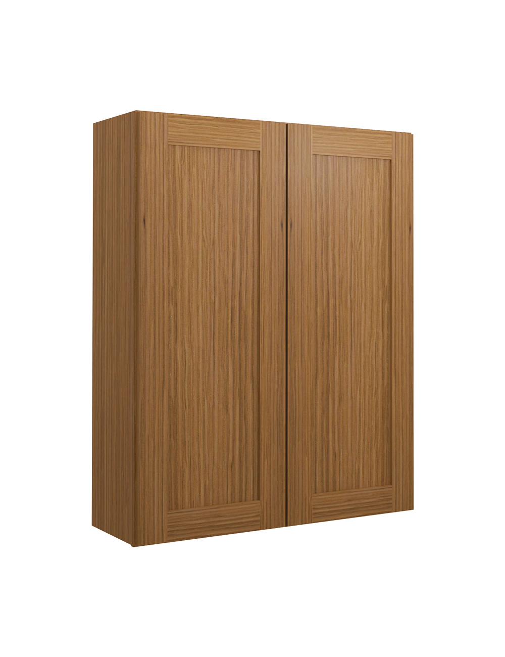 Woodland Brown Shaker W3342b Wall Cabinet Closed