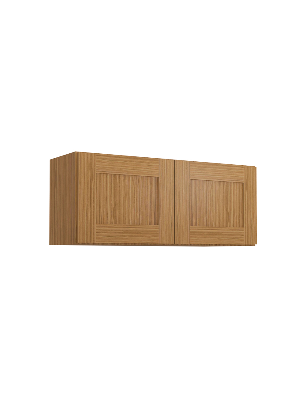 Woodland Brown Shaker W3615b Bridge Wall Cabinet Closed