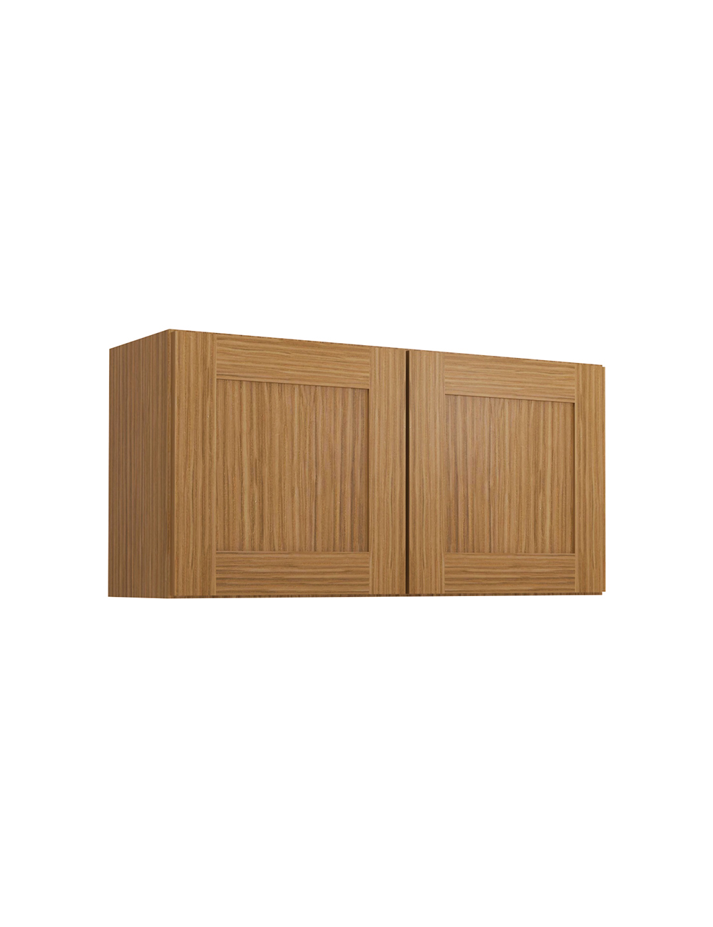 Woodland Brown Shaker W3618b Bridge Wall Cabinet Closed