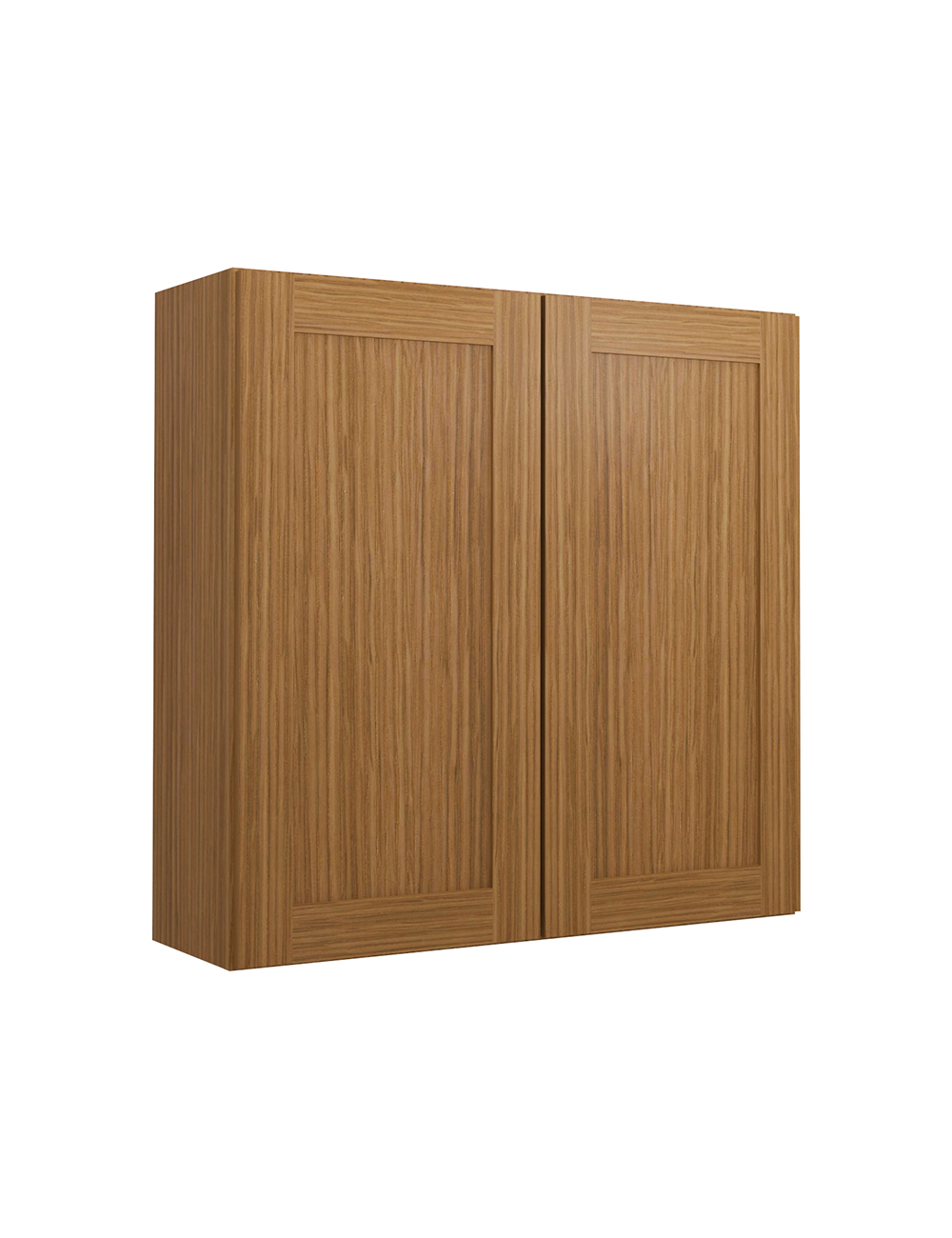 Woodland Brown Shaker W3636b Wall Cabinet Closed