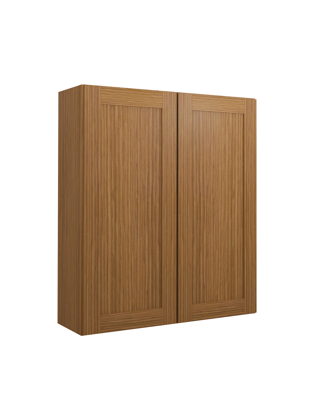 Woodland Brown Shaker W3642b Wall Cabinet Closed