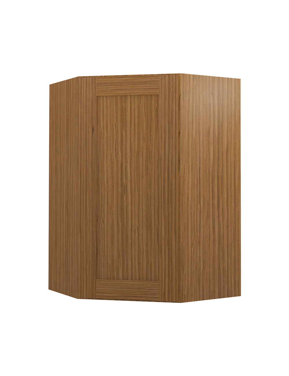 Woodland Brown Shaker Wdc2436 Diagonal Corner Wall Closed