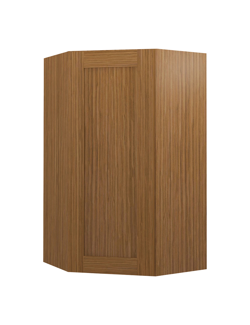 Woodland Brown Shaker Wdc2442 Diagonal Corner Wall Closed