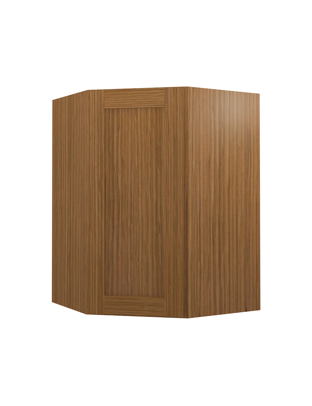 Woodland Brown Shaker Wdc273615 Diagonal Corner Wall Closed